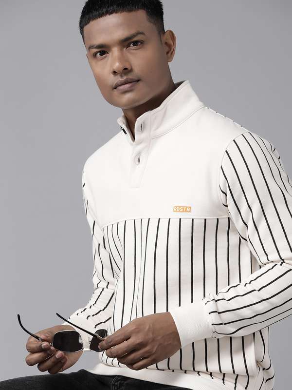 Roadster Off White Sweatshirts - Buy Roadster Off White Sweatshirts online  in India