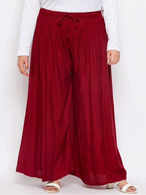 Palazzo pants online myntra deals