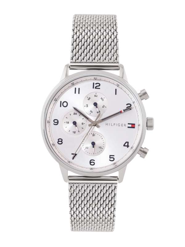 Silver Men Watches Tommy Hilfiger Nike Police Casio Kenneth Cole