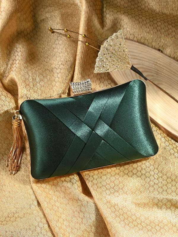 Philip Treacy Green with Small Purse Clutch  The Hat Circle  The Hat  Circle by X Terrace