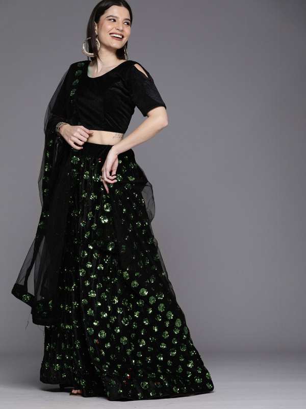 Latest lehenga choli on myntra sale