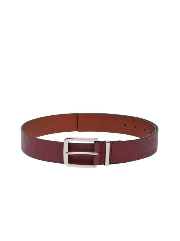 Mens deals maroon belt