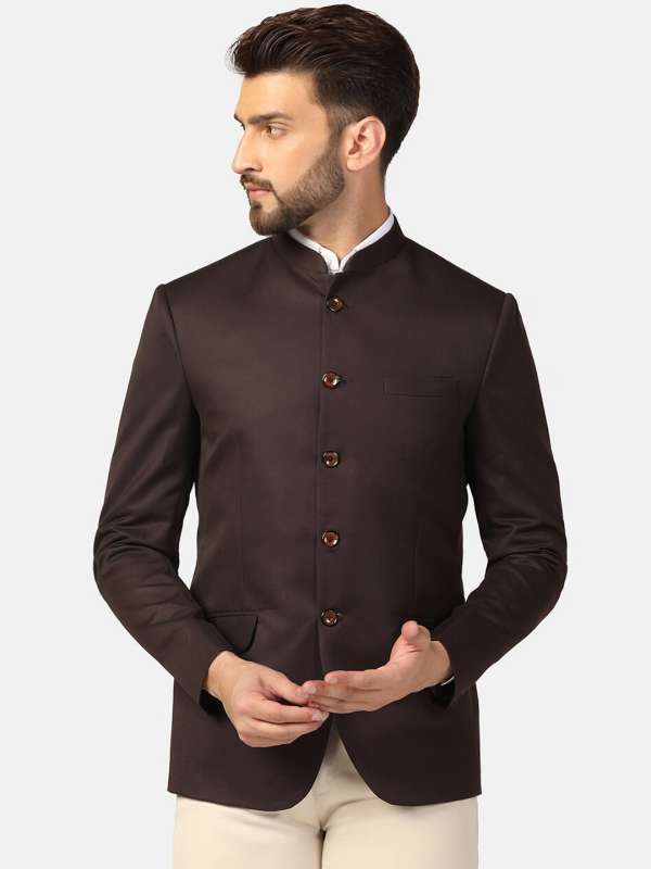 Chinese collar cheap blazer design