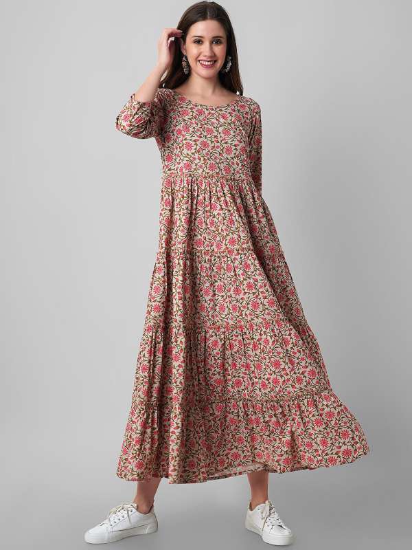 Maxi dresses shop online myntra