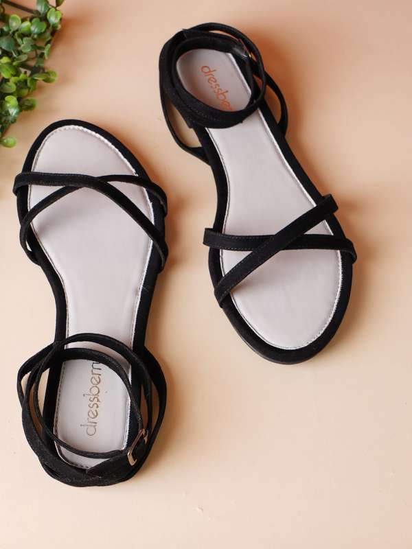 Thin strappy flat sandals outlet