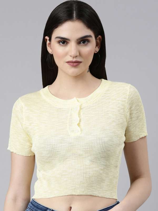 Woolen tops myntra best sale