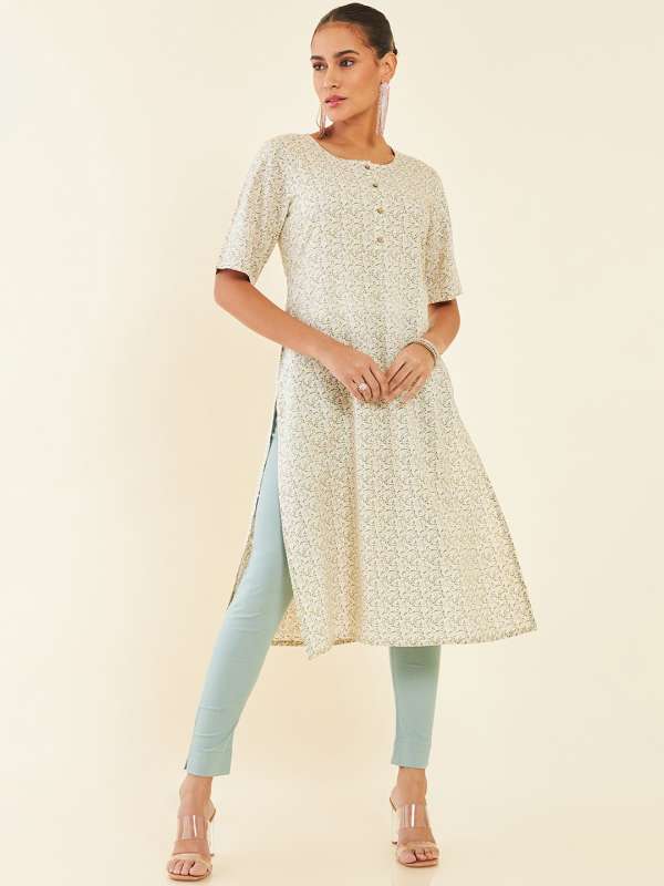 Soch Synthetic Kurtas Buy Soch Synthetic Kurtas online in India
