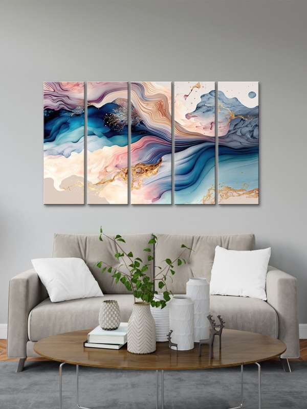 Abstract Wall Painting - Buy Abstract Wall Painting online in India