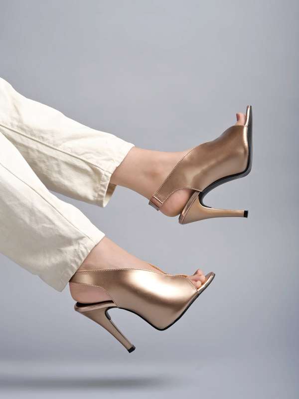 Peep Toe Heels Formal Shoes - Buy Peep Toe Heels Formal Shoes Online In  India