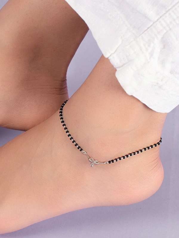 One leg anklet online hotsell