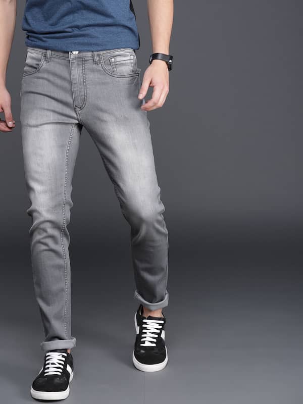 Wrogn Grey Jeans - Buy Wrogn Grey Jeans online in India