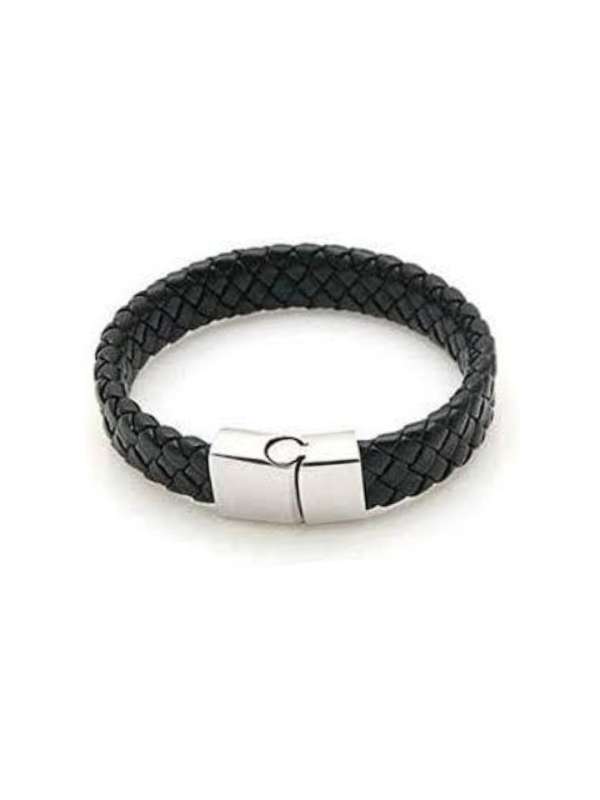 mens leather cuff bracelet with crossmens braided leather bracelets  designer