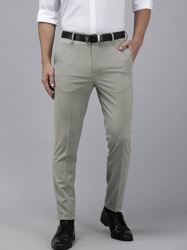 CARROT FIT TROUSERS WITH DARTS DETAIL - Grey | ZARA India