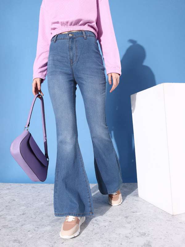 Bell Bottom Jeans Buy Bell Bottom Jeans Online in India