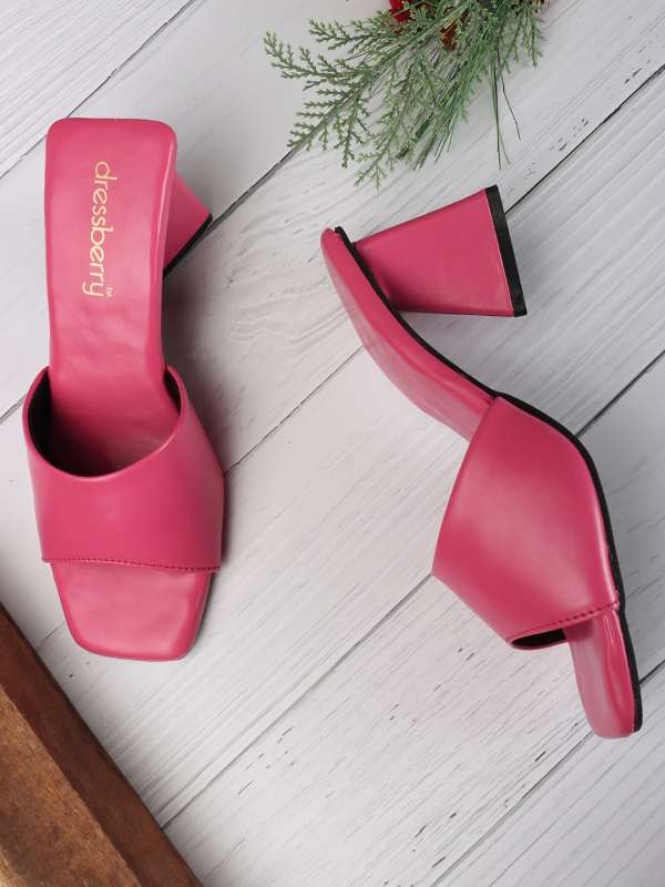 Dressberry Pink Heels Buy Dressberry Pink Heels online in India