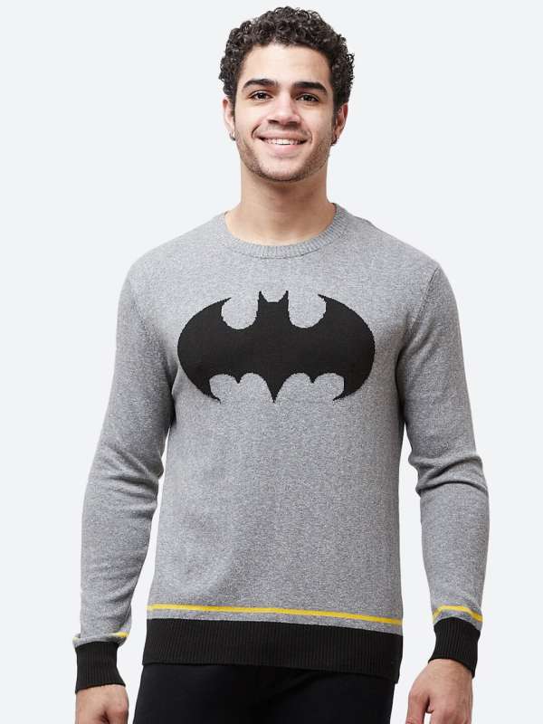 Men Sweaters Batman Buy Men Sweaters Batman online in India