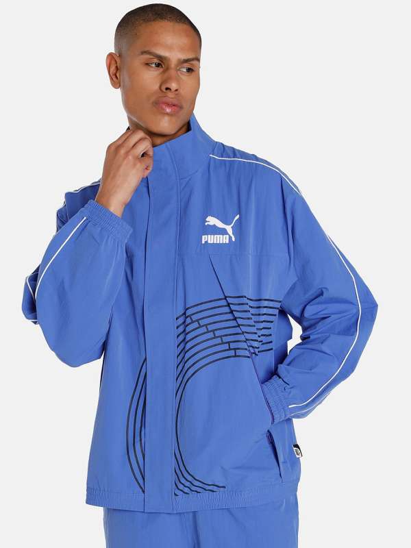 Puma Men Blue Jackets Buy Puma Men Blue Jackets online in India