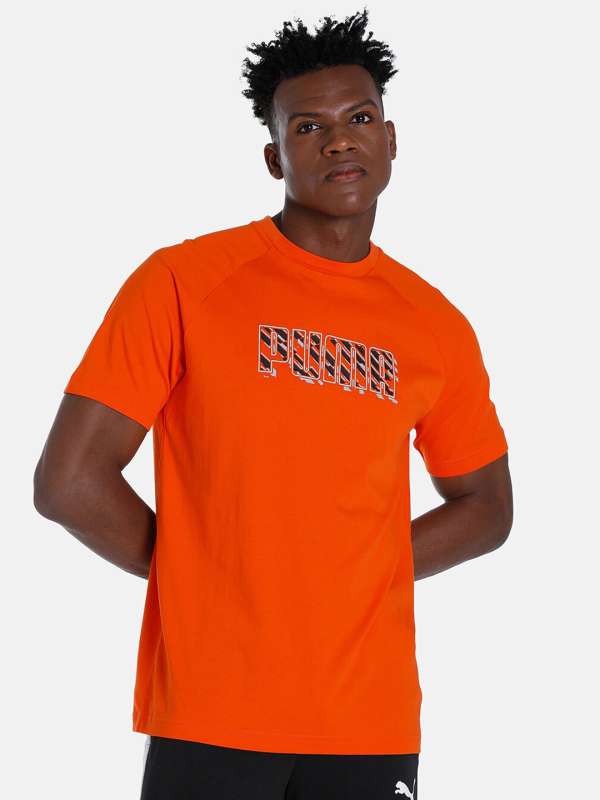 Orange deals puma shirt