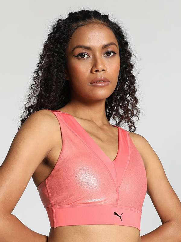PUMA ESS Sports Bra Women Everyday Heavily Padded Bra - Buy PUMA ESS Sports  Bra Women Everyday Heavily Padded Bra Online at Best Prices in India