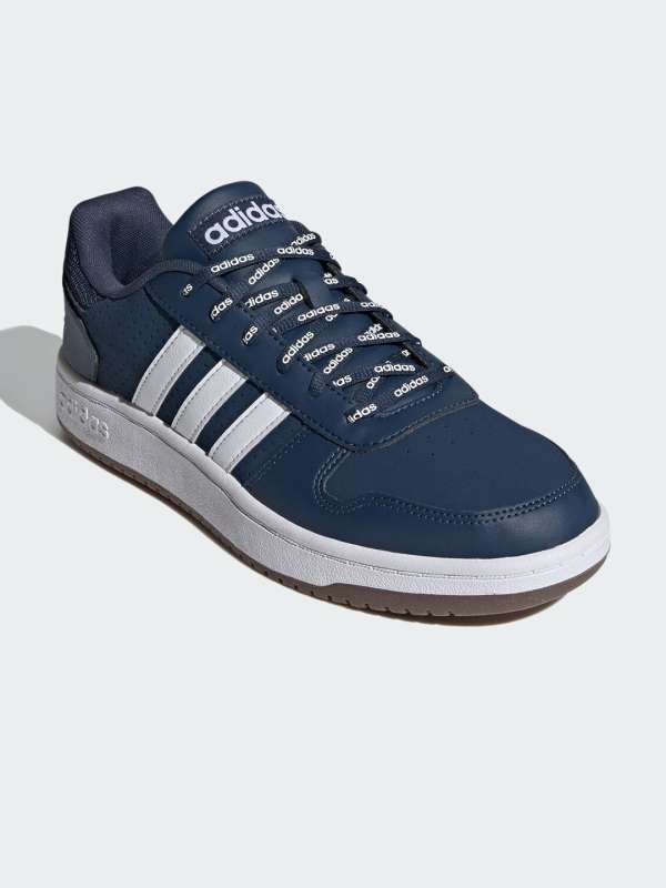 Adidas Men Blue Hustle Basketball Shoes Buy Adidas Men Blue