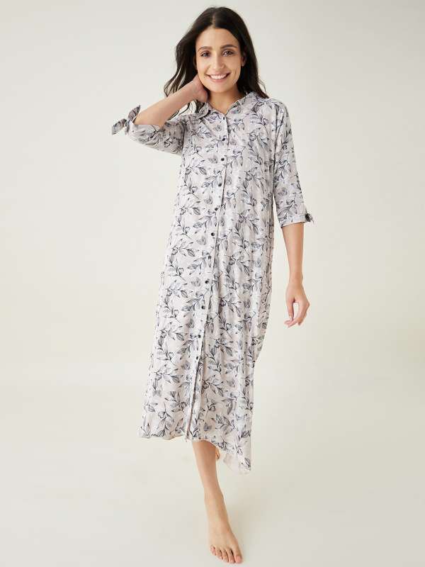Kaftan best sale nighty myntra