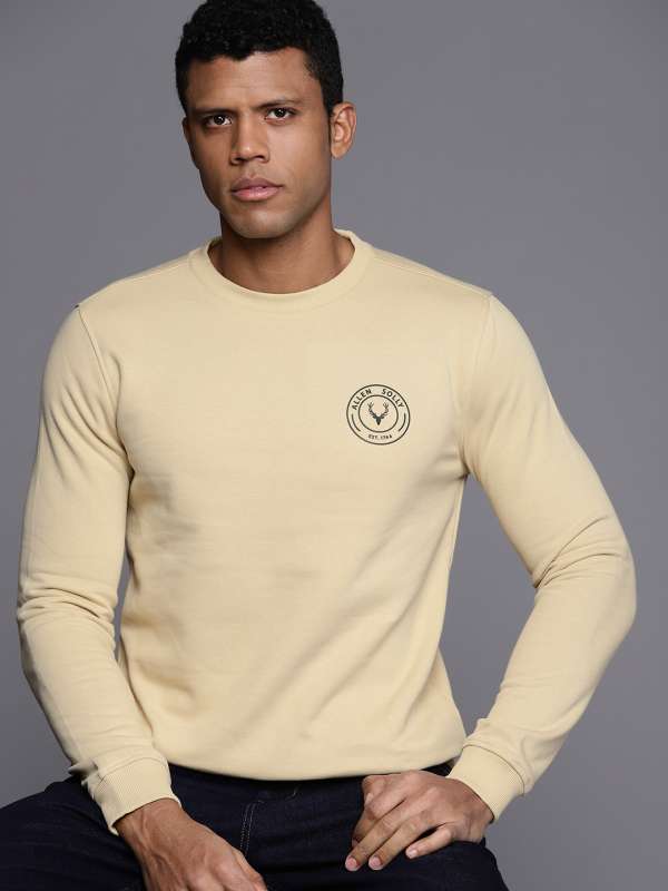 Allen solly men's sweatshirt online