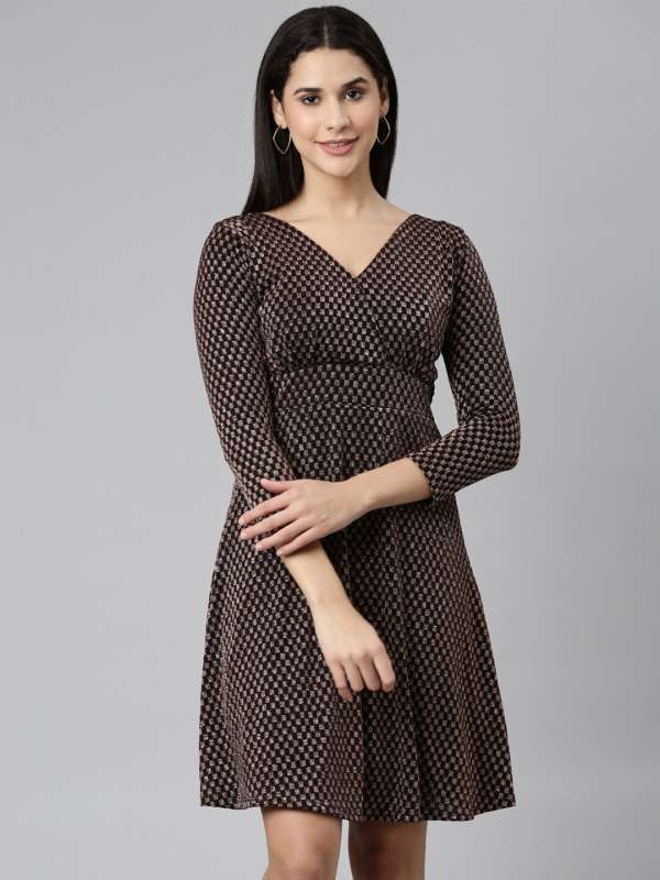 Myntra polka dot dress on sale