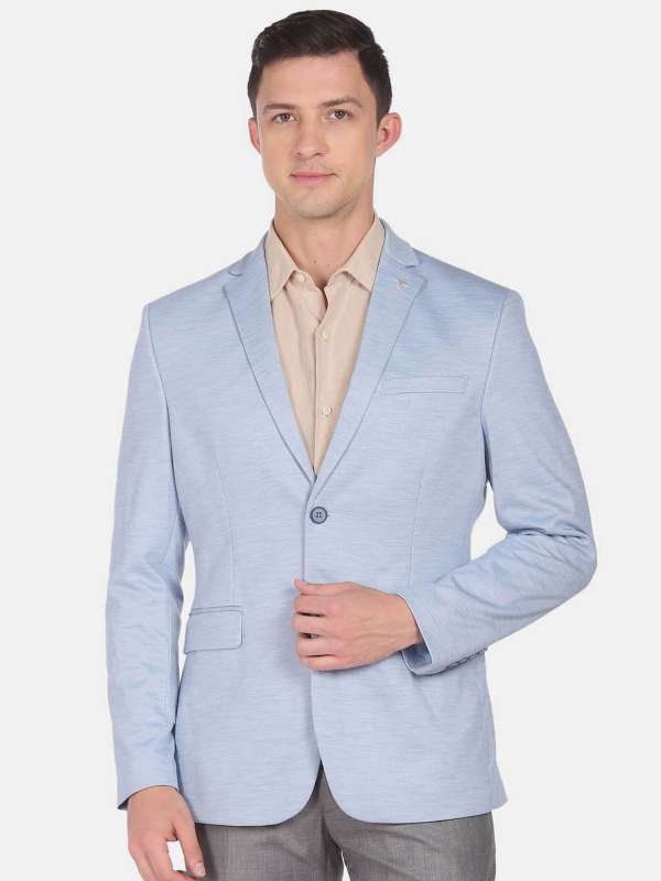 Giovani blue top blazer
