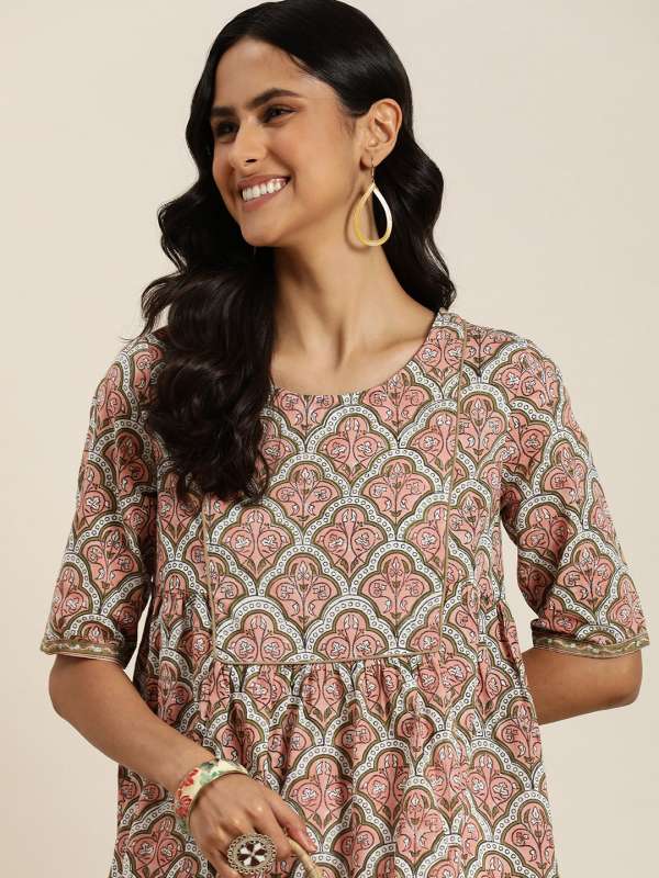 Sanganeri deals print kurti