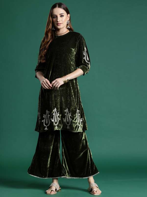 Buy Best Velvet Suit Online in India at Best Price Myntra