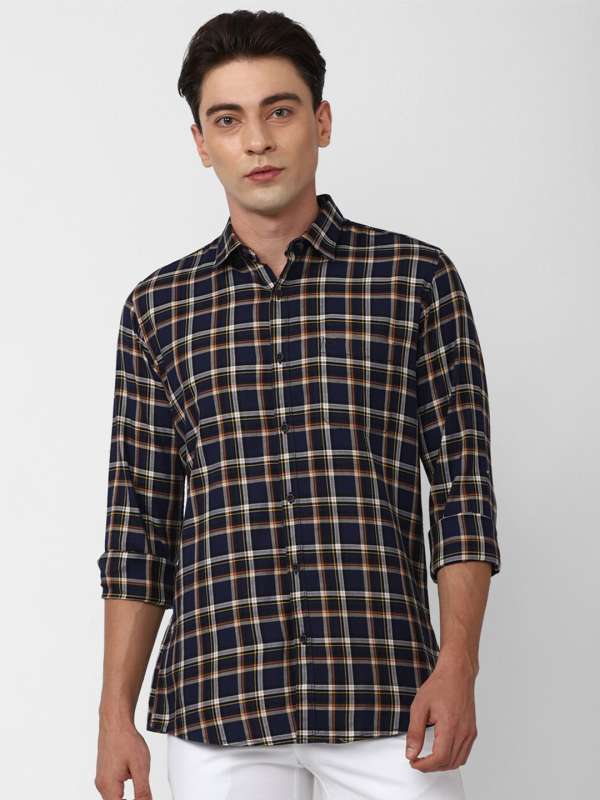 Peter england 2024 blue shirt
