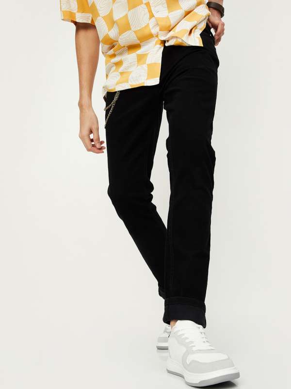 Black jeans shop damage