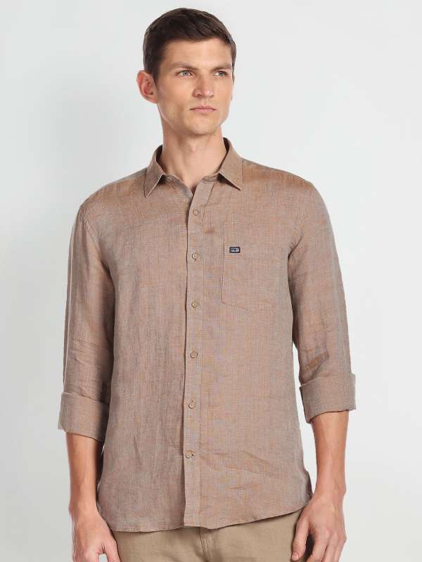 Arrow linen shirts cheap online