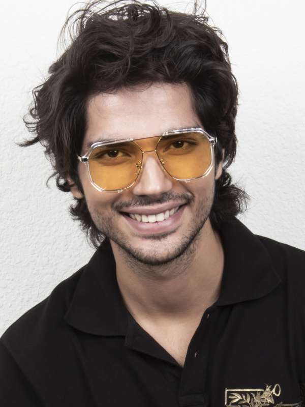 Mens yellow aviators best sale