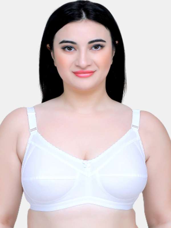 Buy Alishan Pink and Beige Lace Minimizer Non Padded Bra Bra - 36C (pack of  2) (AS0776) Online at Best Prices in India - JioMart.