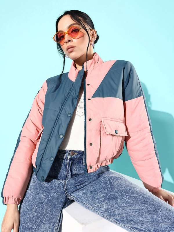 Women Peach Jacket Buy Women Peach Jacket online in India