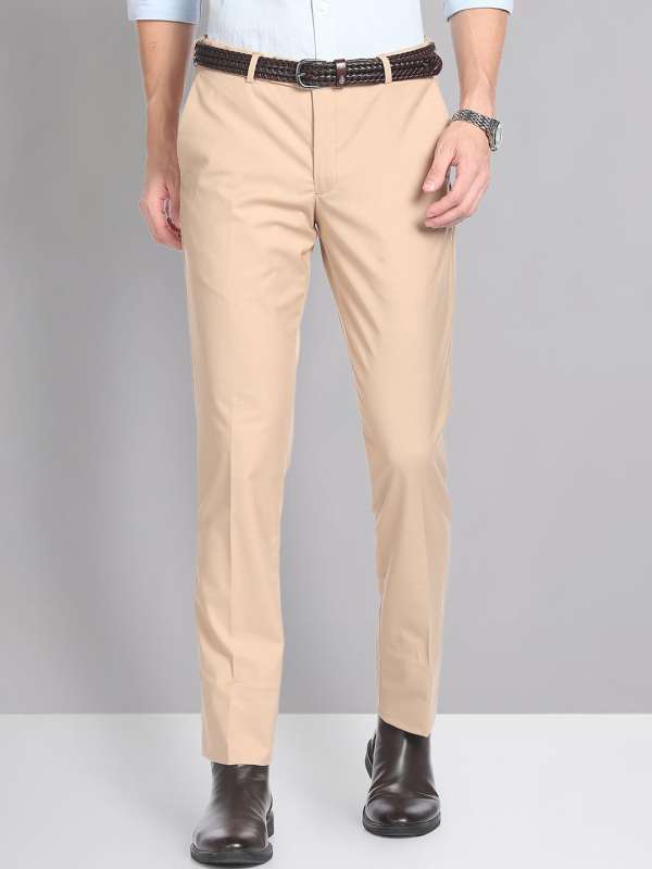 Buy Arrow Sports Slim Fit Cotton Twill Trousers  NNNOWcom