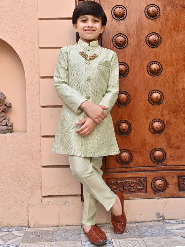 Boy top sherwani suit
