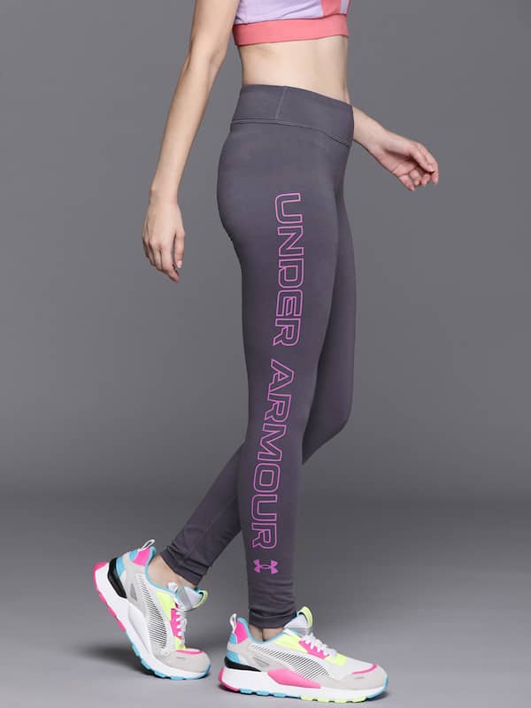 Under Armour Motion Printed Crop Leggings for Girls