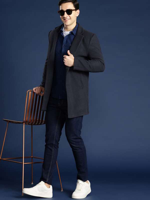 Hip length coat clearance