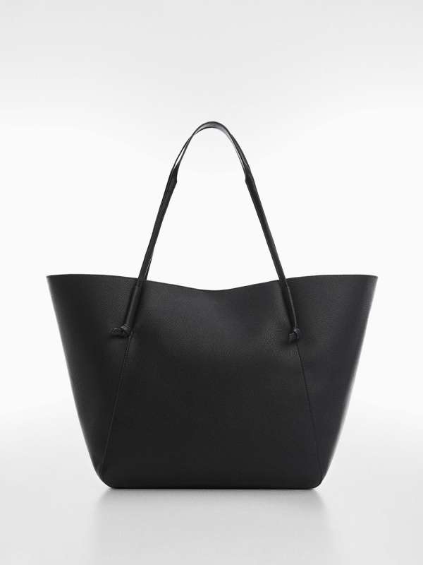 Mango pebbled tote bag 2025