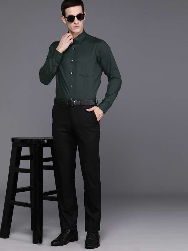 Buy Louis Philippe Green Shirt Online  758780  Louis Philippe
