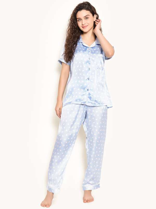 Satin night suit myntra sales