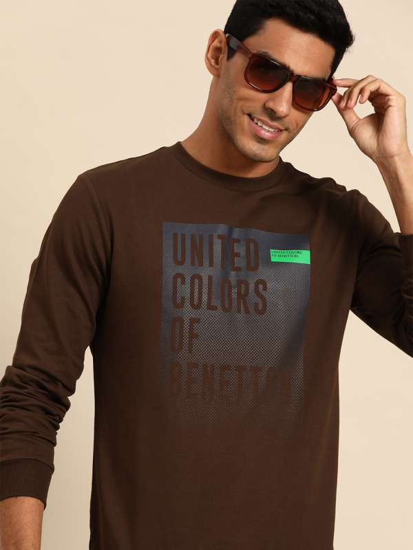 United colors of benetton full sleeve solid men's sweatshirt 2025