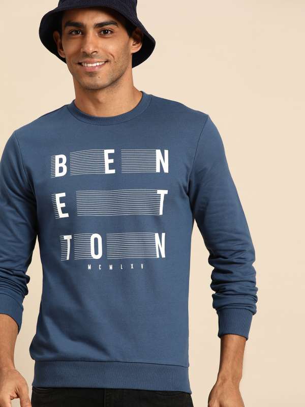 Benetton logo shop sweatshirt