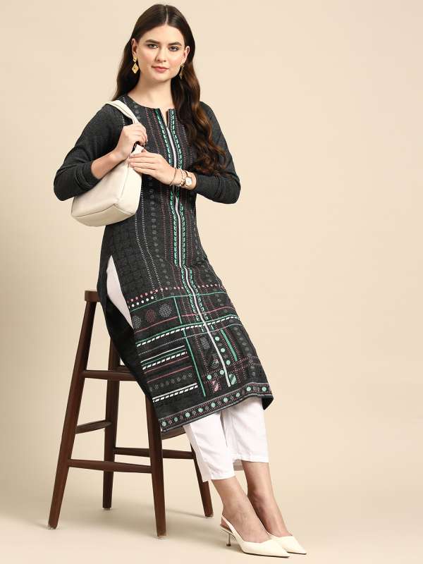 Winter new arrivals wear kurtas
