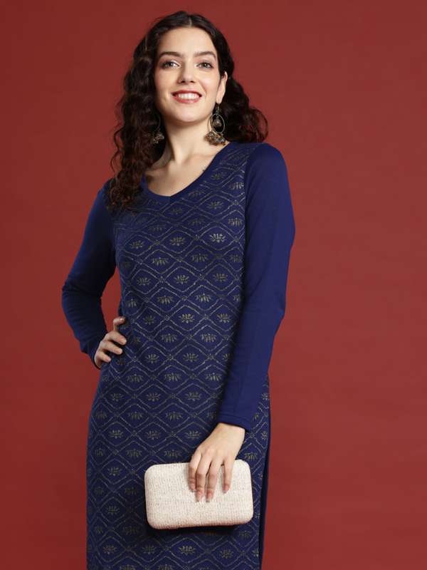 Winter wear outlet kurtas