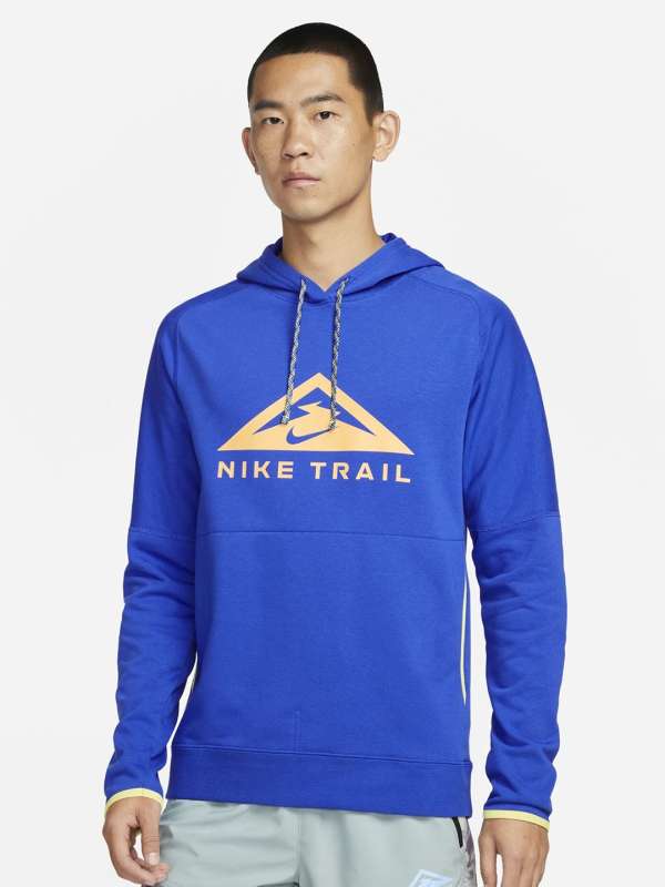 Nike Men In Blue Sweatshirts Buy Nike Men In Blue Sweatshirts