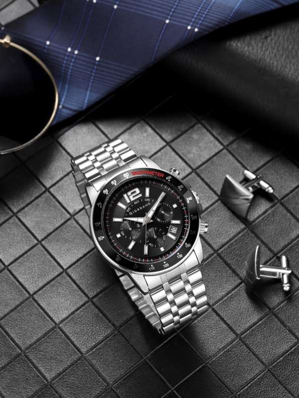 Mens metal watches online deals