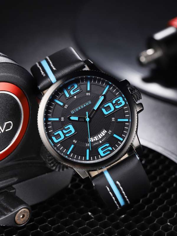 Giordano 60058 Dial Black Yellow Analog Watch 1561922 Thml Buy Giordano 60058 Dial Black Yellow Analog Watch 1561922 Thml online in India